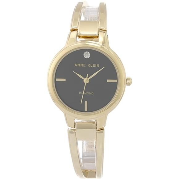 Anne Klein Women\'s Genuine Diamond Dial Open Bangle Watch main image 5